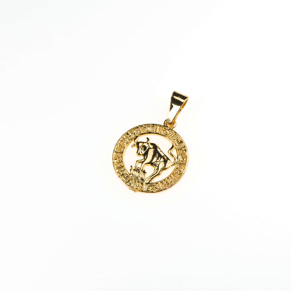 Taurus Zodiac Pendant by Nano Jewelry | aJudaica.com